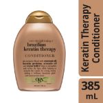 Picture of OGX Ever Straightening+ Brazilian Keratin Smooth Conditioner, 385 ml