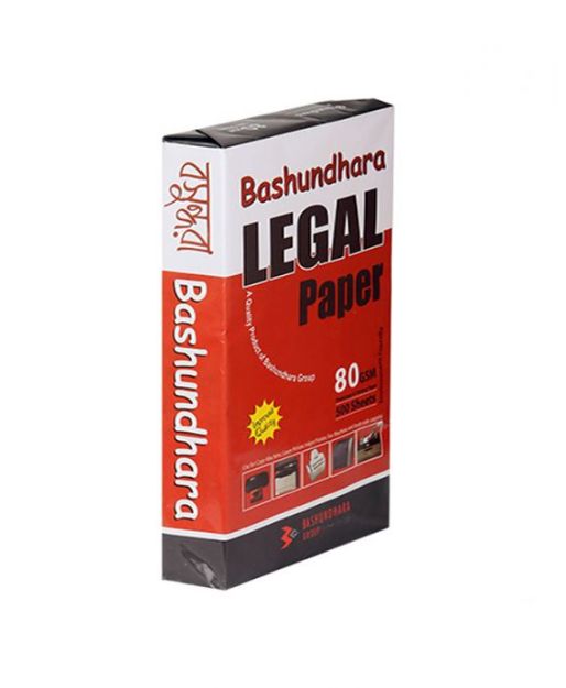 Picture of Bashundhara Legal Size Offset Paper, 80 GSM