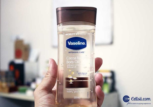 Picture of Vaseline Intensive Care Cocoa Radiant Body Gel Oil, 200ml