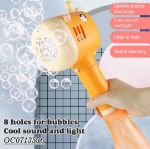 Picture of Funny Giraffe New automatic electronic bubble wand toy kids with light and music
