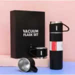 Picture of Double Layer Thermos Stainless Steel Flask Set Caproate Gift Set