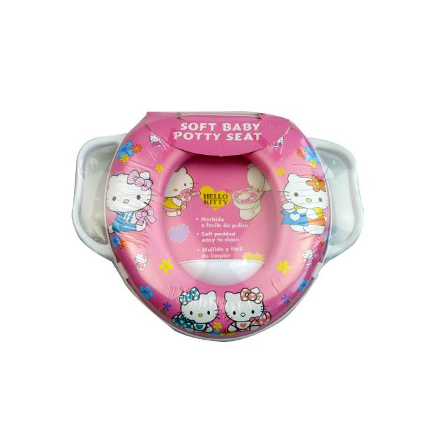 Picture of Hello Kitty Baby Soft Potty Training Seat with handle