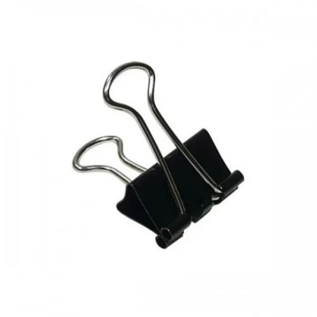 Picture of Diamond Binder Clips 41mm 1.5/8'' One Dozen Pack 