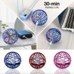 Picture of Gyrosphere Rechargeable Flying Spinner Ball With 360° Rotating Multicolor LED Lights Sound Boomerang Flying Ball For Kids