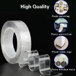 Picture of Reusable Magic Tape Nano tape for home storage Washable Double-sided Adhesive Traceless Tape